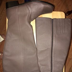Lane Bryant leather boots